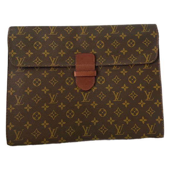 Authentic Vintage Louis Vuitton Document Case Clutch - Picture 1 of 10
